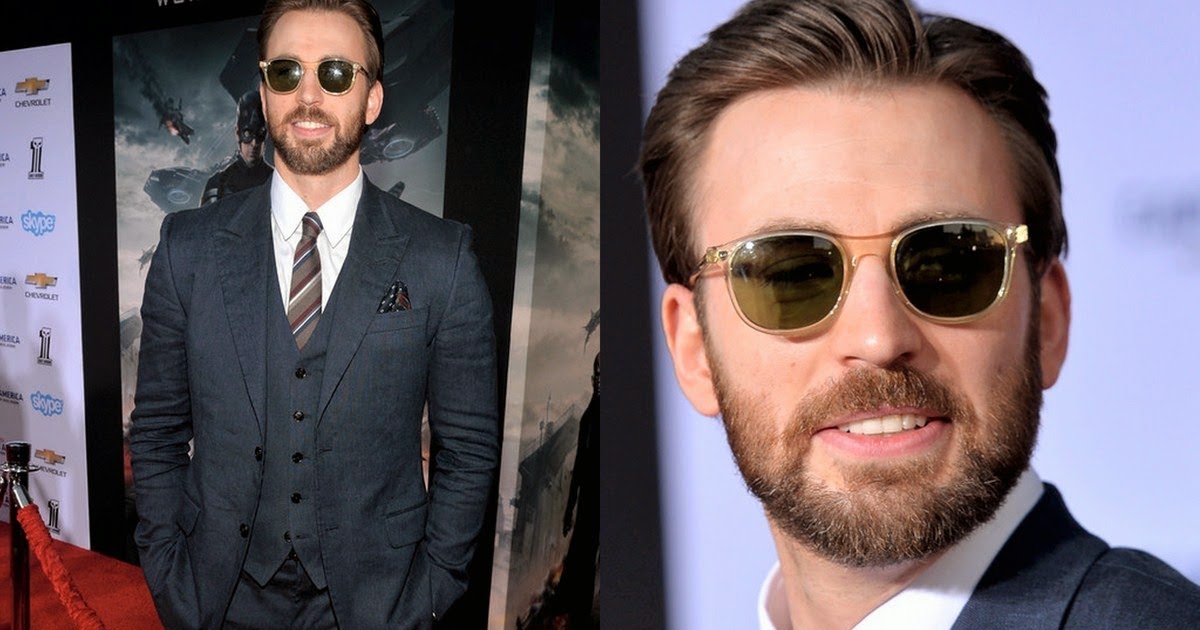 Chris evans con lentes sales